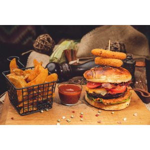 Cheese burger ( 400 gr )