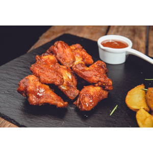 Aripioare de pui Hot BBQ 350 g